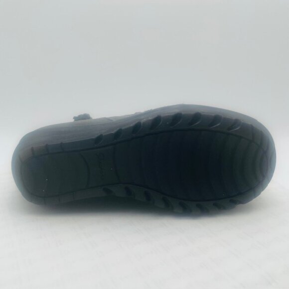 Skechers Gray Side Zip Suede Women's Ankle Boots - Size 9 - Picture 6 of 16